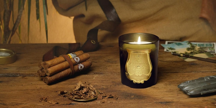 Trudon Grande Candle 3kg | Ernesto | Leather &amp; Tobacco