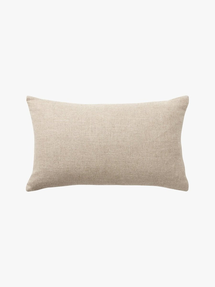 Etro Mini Velvet &amp; Linen Cushion &amp; Insert | Black | 30x50cm - Suzie Anderson Home
