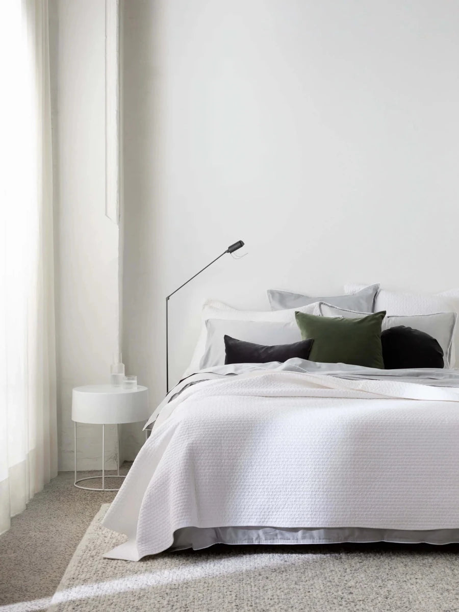 Etro Mini Velvet &amp; Linen Cushion &amp; Insert | Graphite | 30x50cm - Suzie Anderson Home
