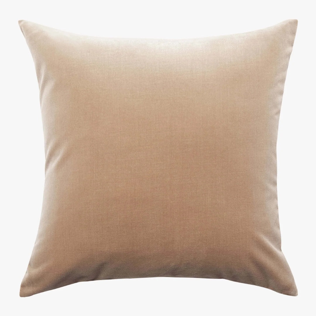 Etro Velvet & Linen Cushion & Insert | Cacao | 50x50cm - Suzie Anderson Home