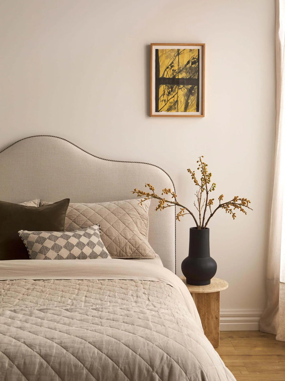 Etro Velvet & Linen Cushion & Insert | Olive | 60x60cm - Suzie Anderson Home