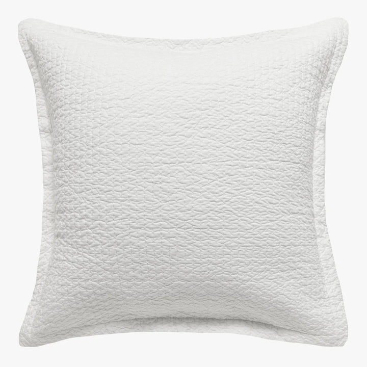 Aspen Euro Cotton Pillowcase | White