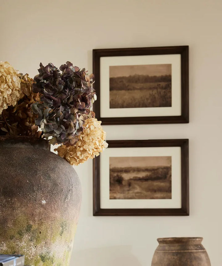 The Fields Landscape Framed Art | 50 x 40cm