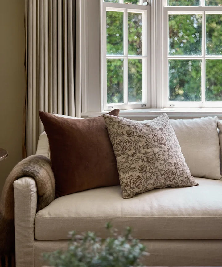 Brown Velvet Cushion Cover | 50 x 50cm