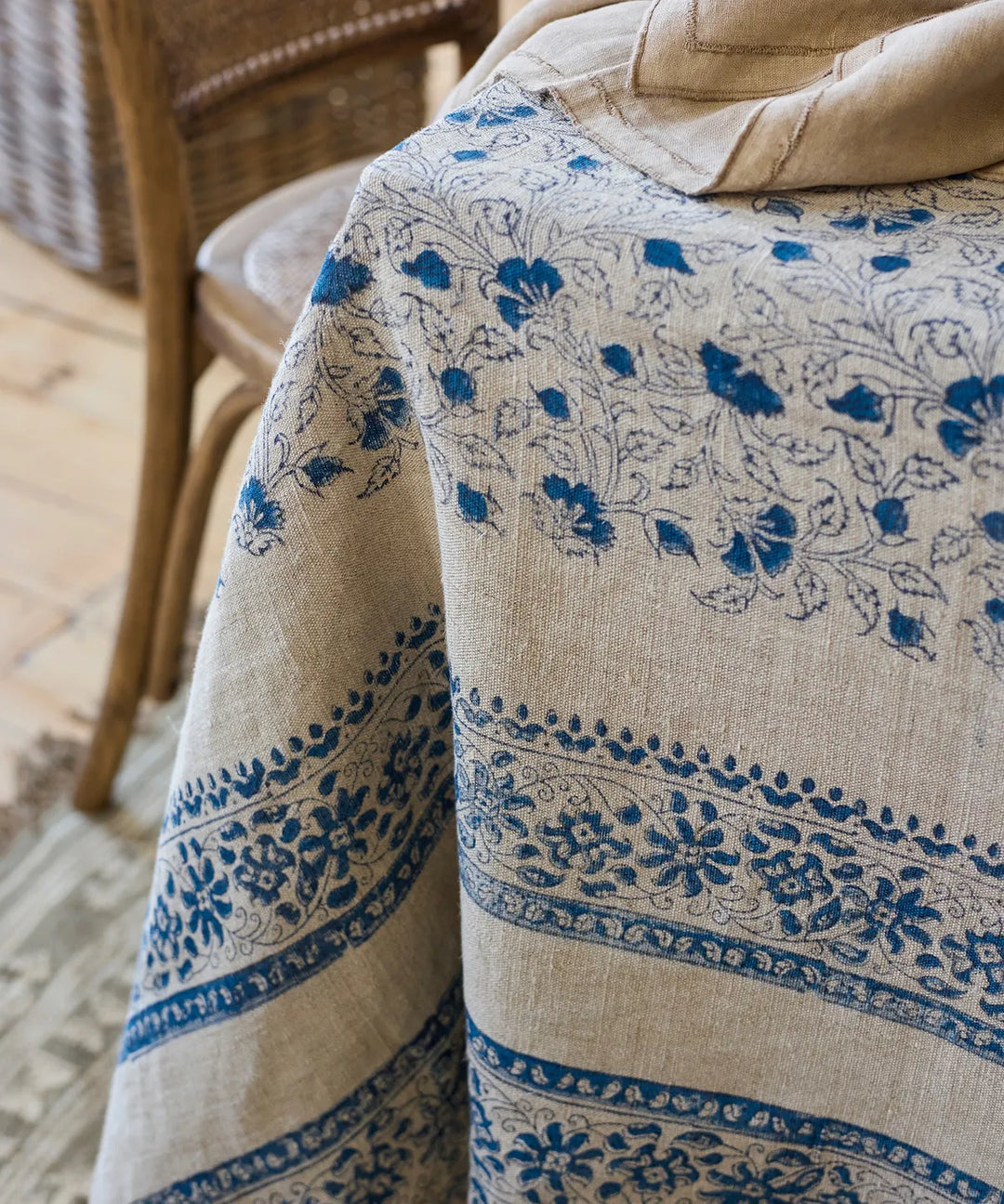 Sofai Floral Azure Tablecloth | Small