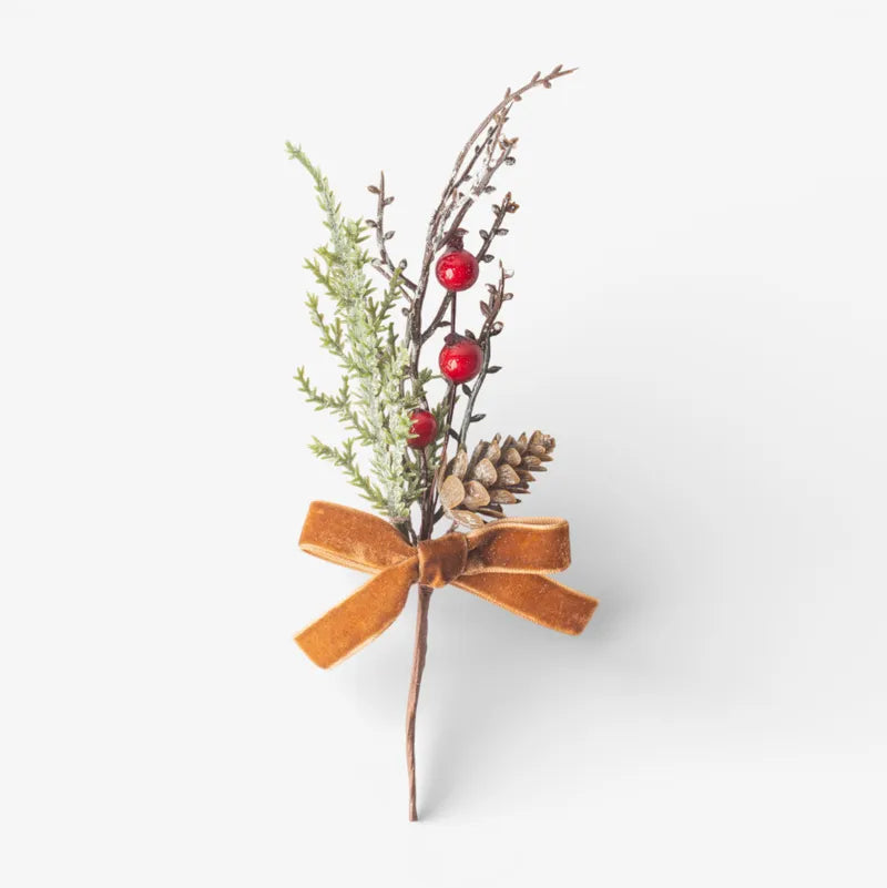 Faux Woodland Pick 20cm
