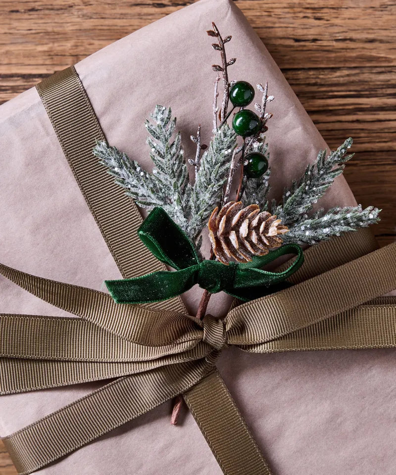 Faux Evergreen Pick 20cm
