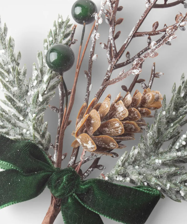 Faux Evergreen Pick 20cm