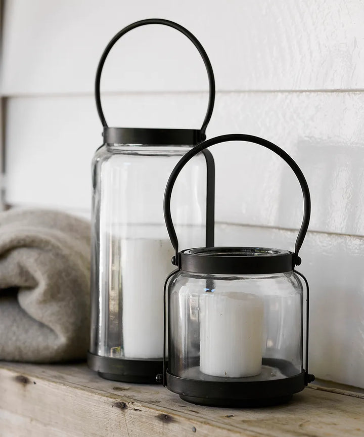 Captain Glass & Metal Lantern | Tall