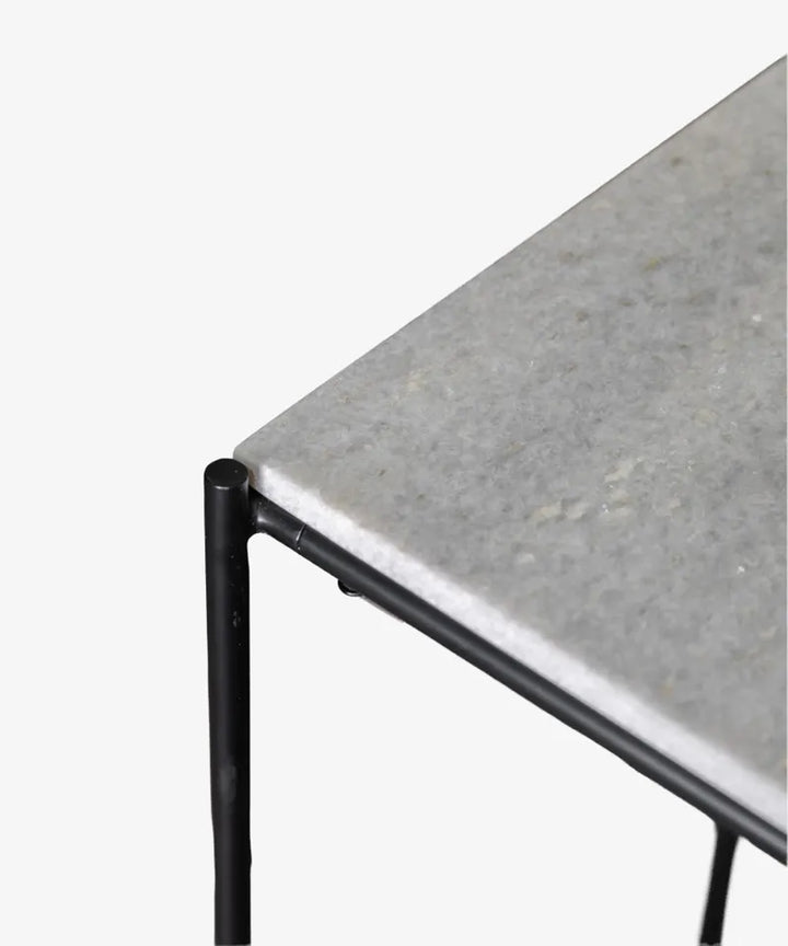 Croix Console Table  | Iron/Marble | W100 x D39 x H76cm