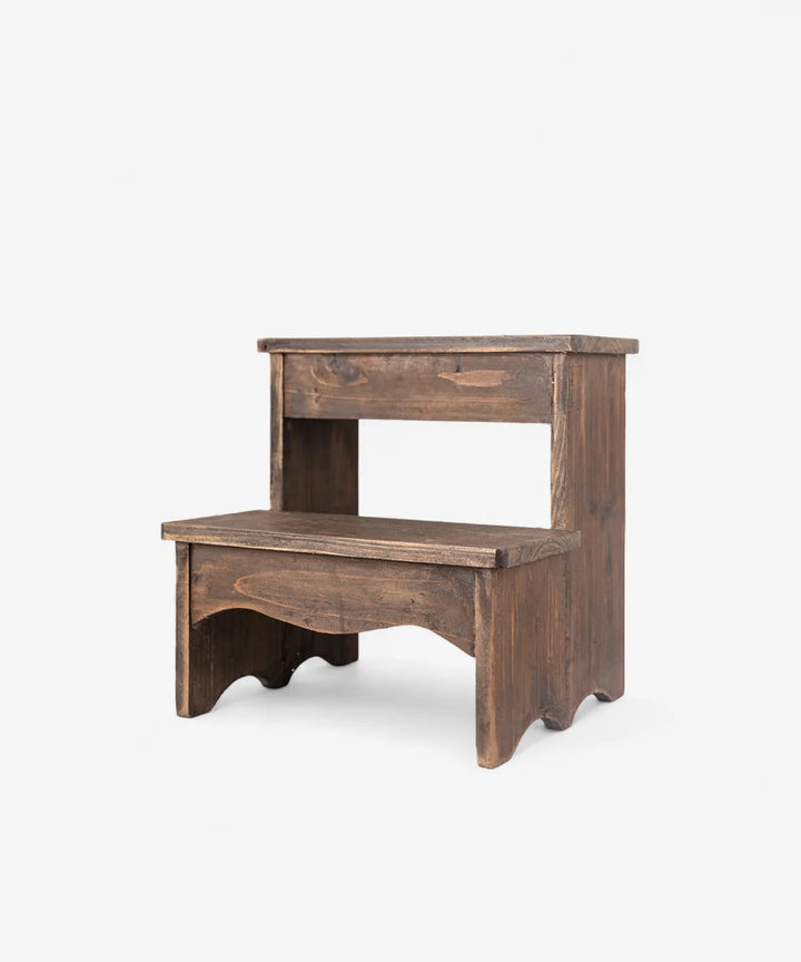 Wooden 2-Step Stool