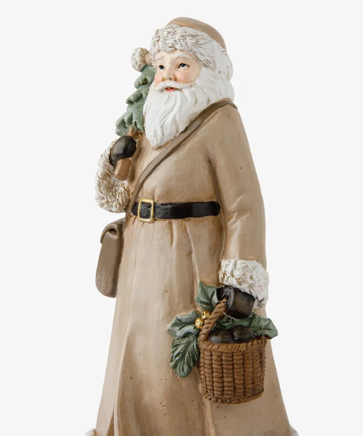 Santa with Festive Basket