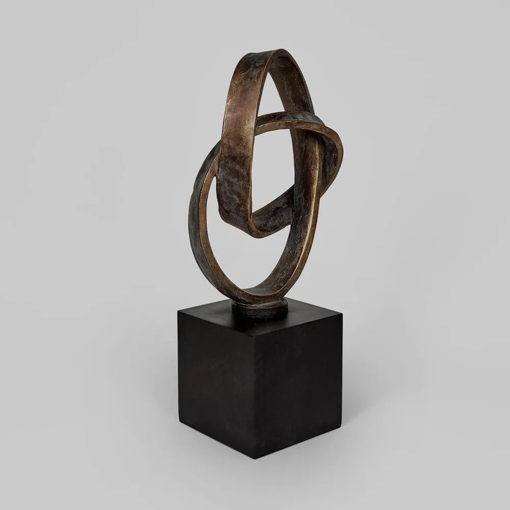 Momentum Abstract Sculpture on Stand | 59cmH