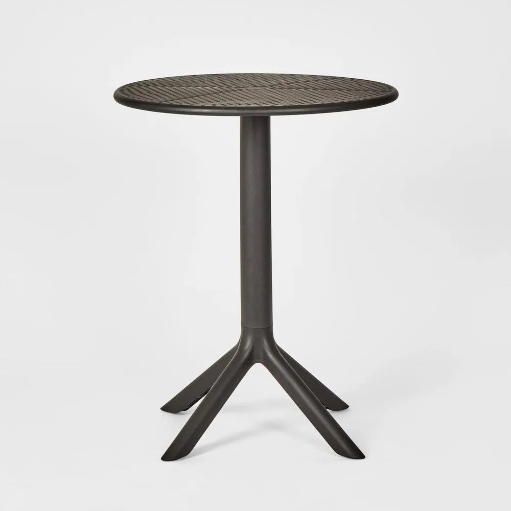 Ella Bistro Outdoor Black Table | 60cm