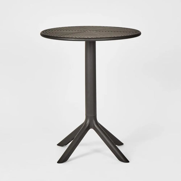 Ella Bistro Outdoor Black Table | 60cm