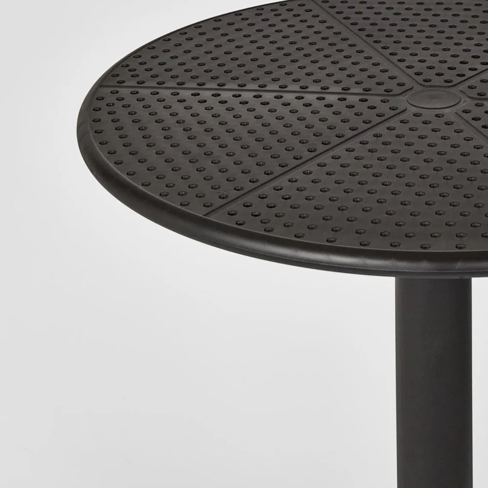 Ella Bistro Outdoor Black Table | 60cm