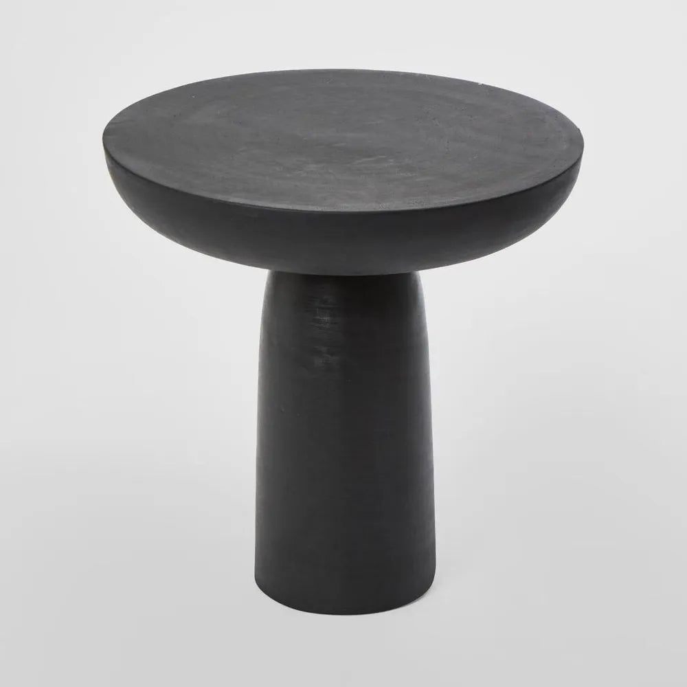 Paola Outdoor Side Table | Black 60cm