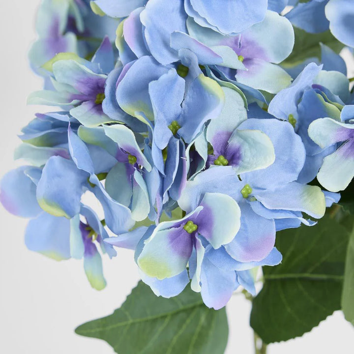 Faux Hydrangea Bundle Blue | 55cm