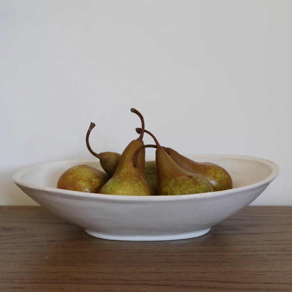 Creamery Ceramic Oval Serving Dish