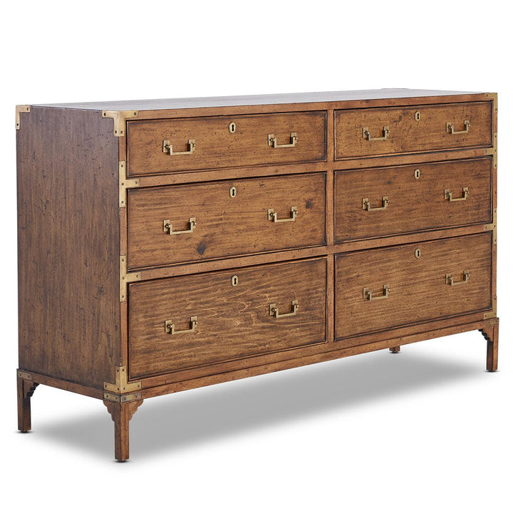 Fairway American Oak Chest of Drawers | 6 Drawers | Coganc - Suzie Anderson Home