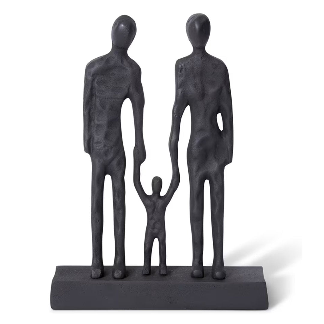 Family Scuplture | Black - Suzie Anderson Home