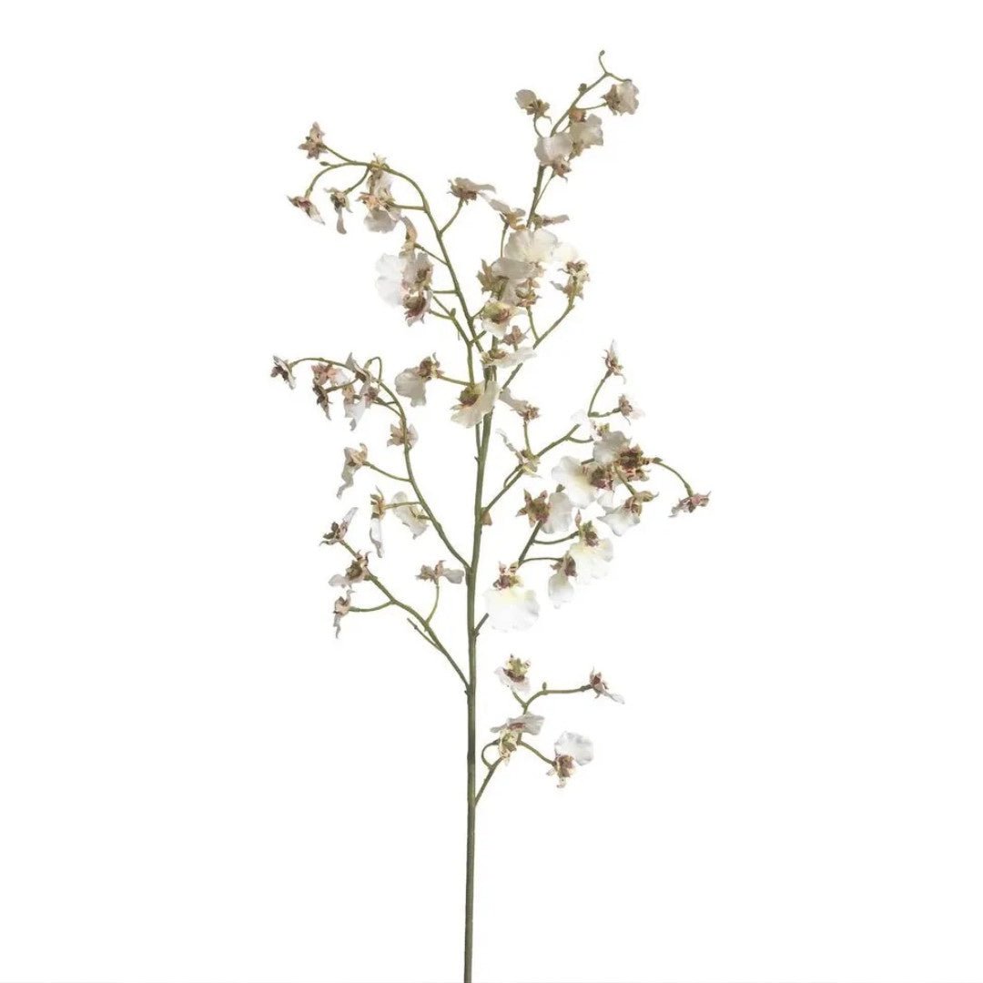 Faux Dancing Orchid | White 93cm - Suzie Anderson Home