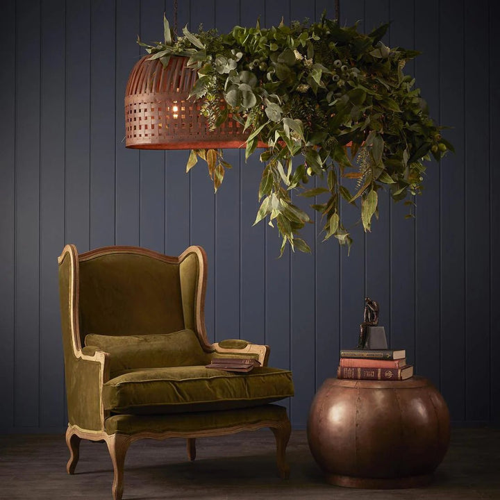 Faux Eucalyptus Gumnut Spray | Green | 67cm - Suzie Anderson Home