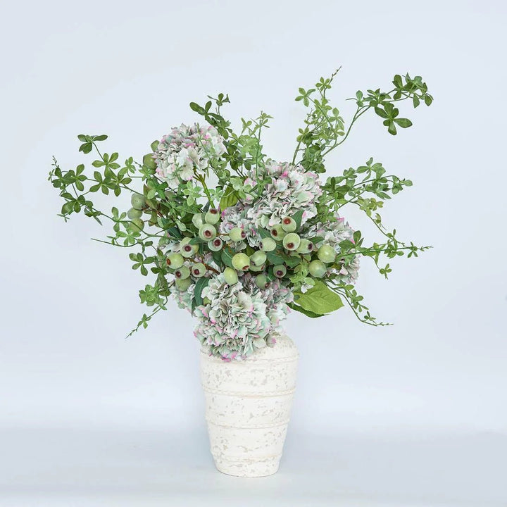 Faux Eucalyptus Gumnut Spray | Green | 67cm - Suzie Anderson Home
