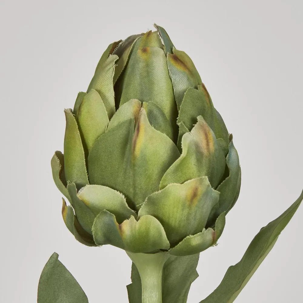 Faux Green Artichoke Stem | 58cm - Suzie Anderson Home