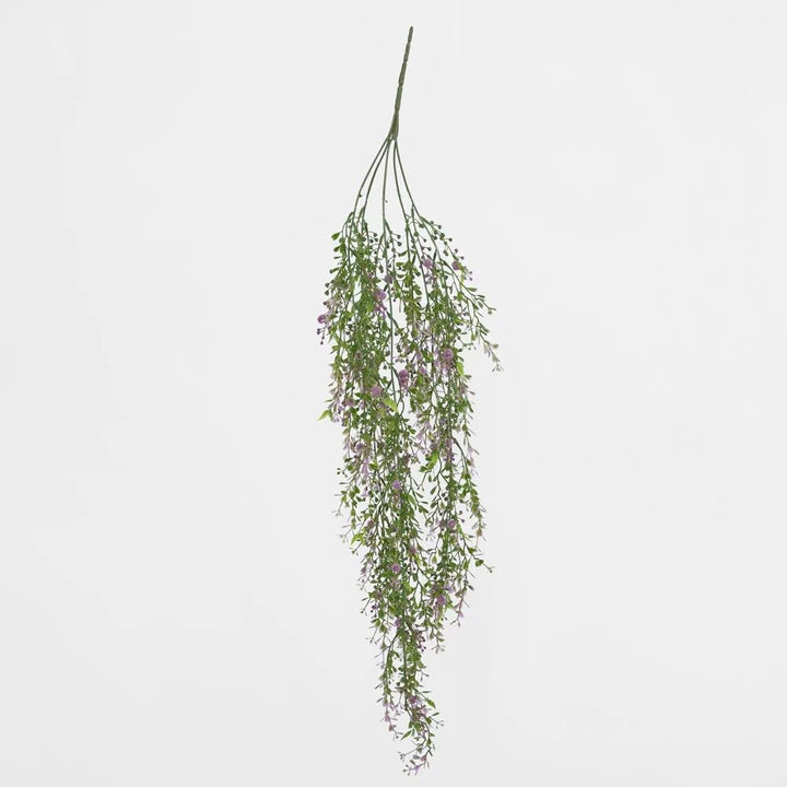 Faux Purple Berries Boxwood Hanging Vine - Suzie Anderson Home
