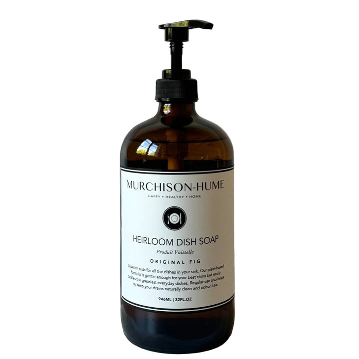 Murchison Hume Heirloom Dish Soap | Original Fig | 946ml Glass Pump