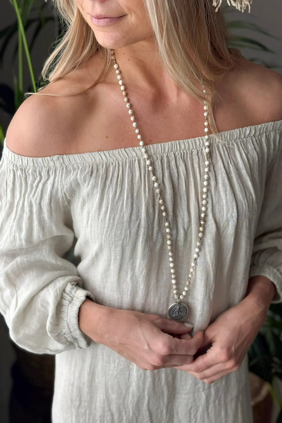Bypias | First Love Linen Dress | Taupe