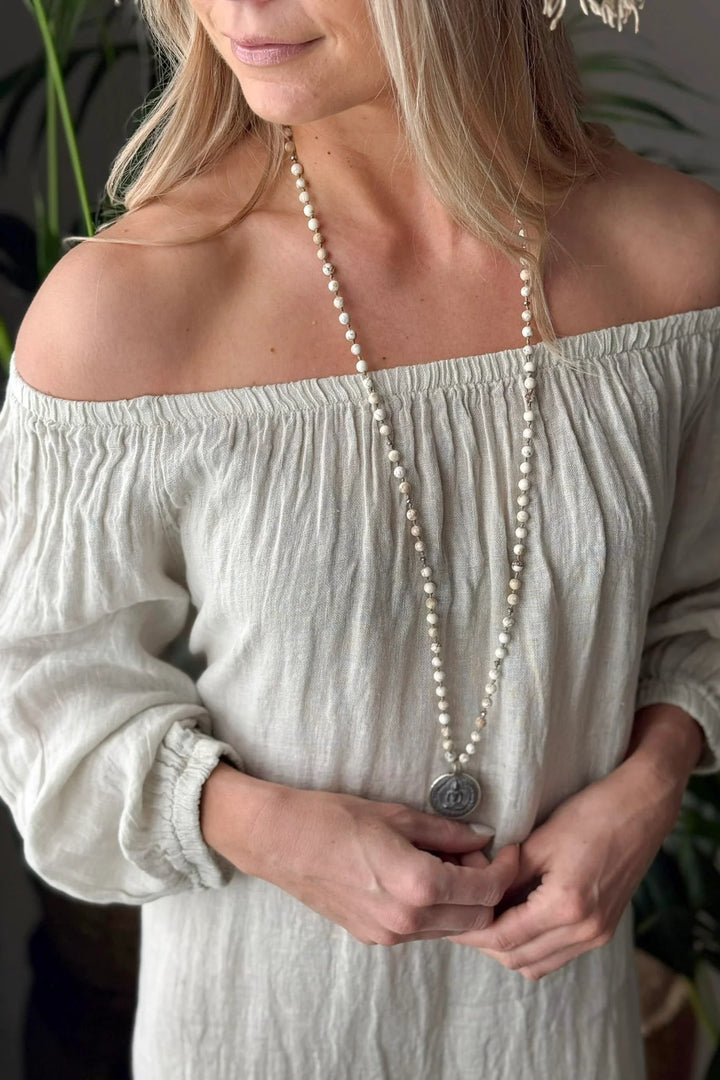 Bypias | First Love Linen Dress | Taupe