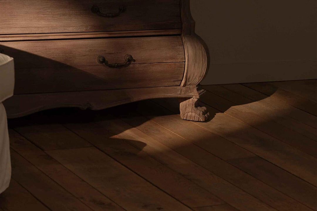 Fitzgerald Chest of Drawers | Recycled Wood | Flamant Belgium | L198 x D62 x H78cm - Suzie Anderson Home