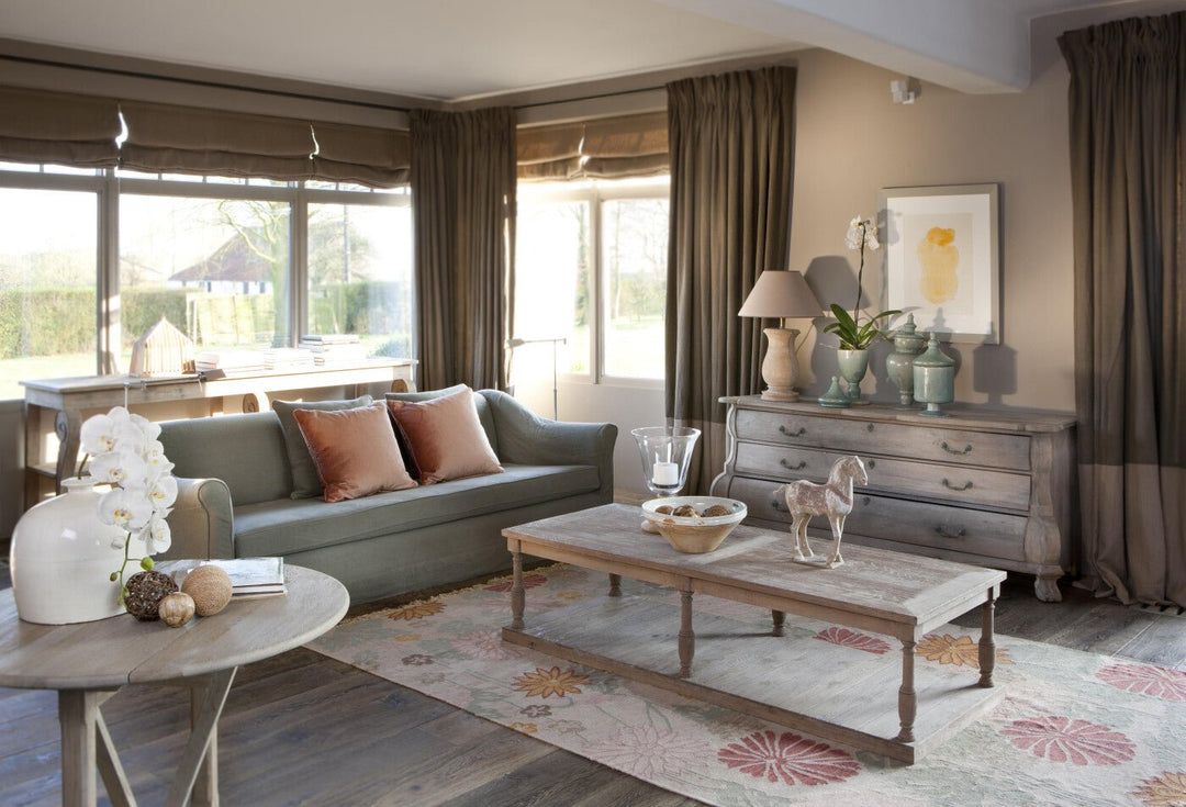 Fitzgerald Chest of Drawers | Recycled Wood | Flamant Belgium | L198 x D62 x H78cm - Suzie Anderson Home