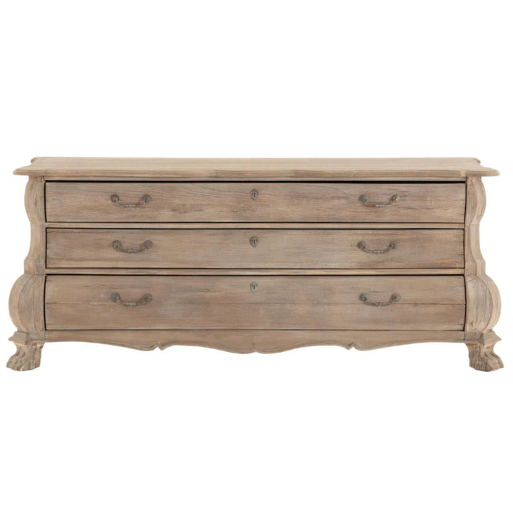 Fitzgerald Chest of Drawers | Recycled Wood | Flamant Belgium | L198 x D62 x H78cm - Suzie Anderson Home
