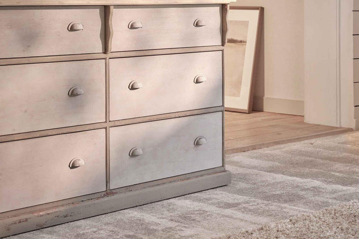 FLAMANT BELGIUM | Chest of 9 Drawers Larsson | 216cm L x 82Hcm x 50cm D - Suzie Anderson Home