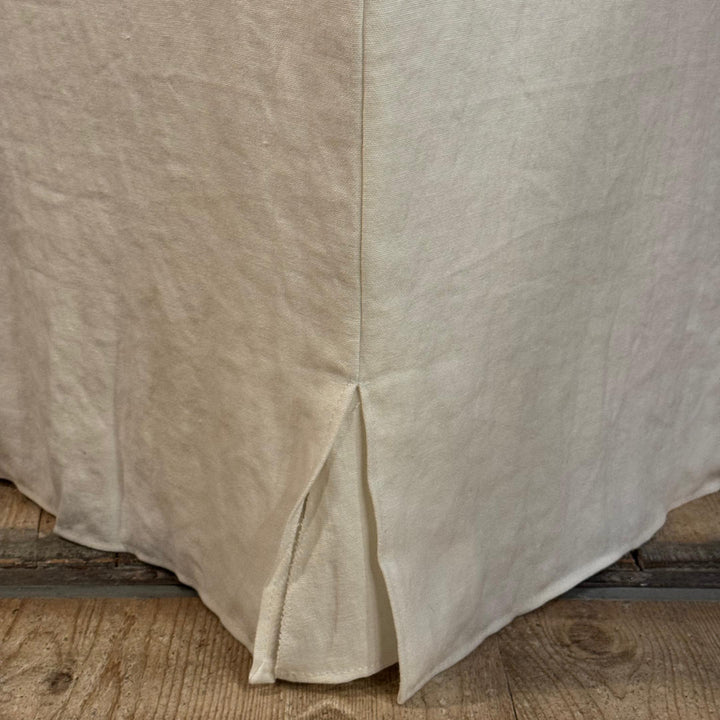 FLAMANT BELGIUM | SAGE GREEN FOOTSTOOL CUBE 50X50 COVER LONG - Suzie Anderson Home
