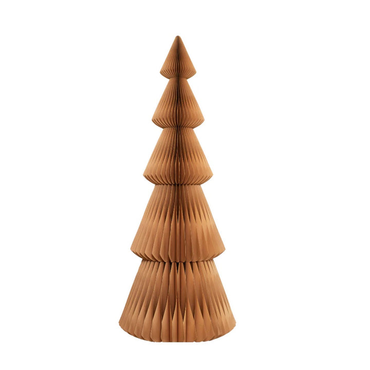 Evergreen Standing Paper Tree | Flaxseed | 160cm