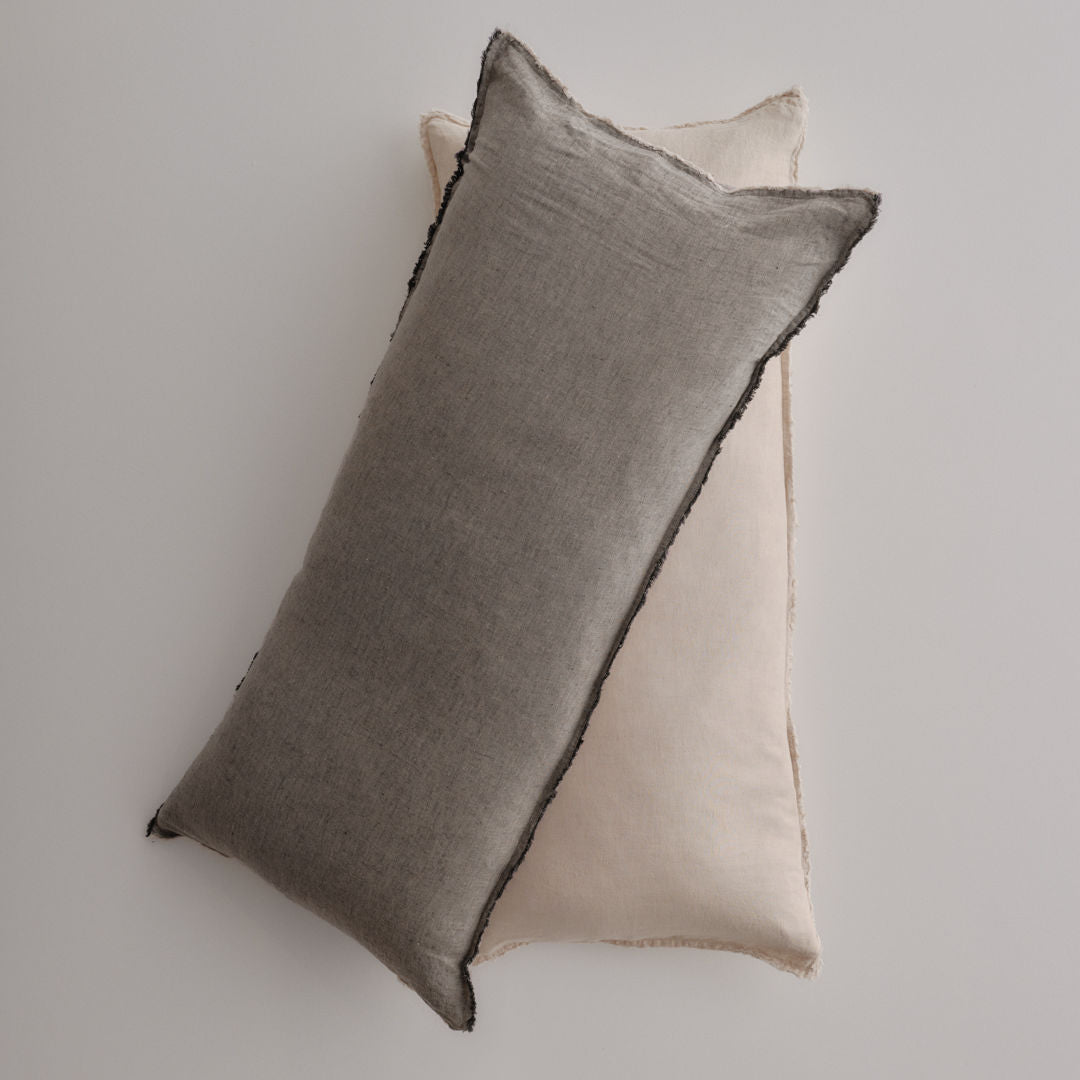 Flocca Body Linen Cushion Cover | Nox *NC - Suzie Anderson Home