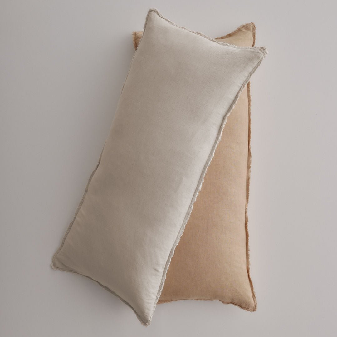 Flocca Body Linen Cushion Cover | Sable - Suzie Anderson Home