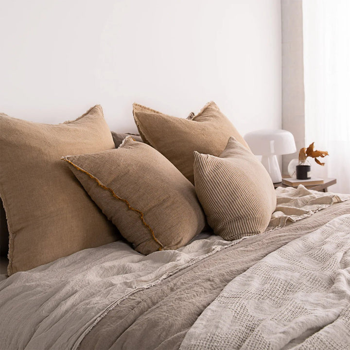 Flocca Cushion Cover | Brun - Suzie Anderson Home