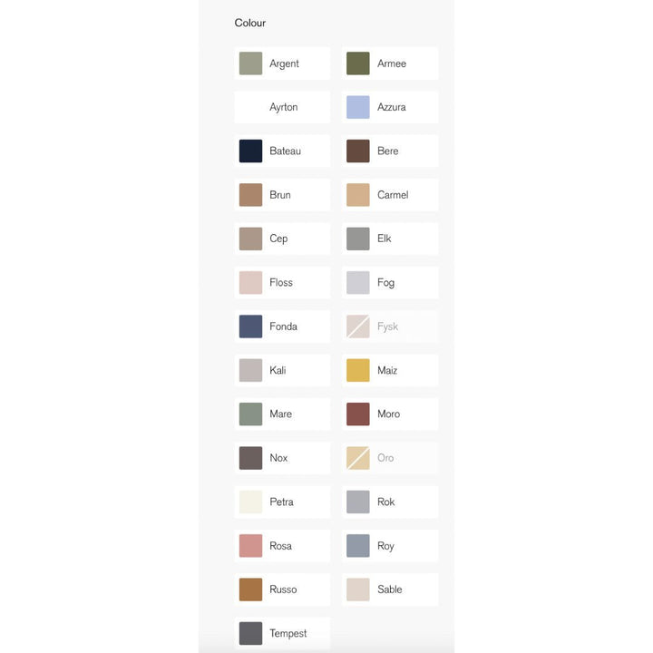 Flocca Duvet Cover | King | Fog - Suzie Anderson Home