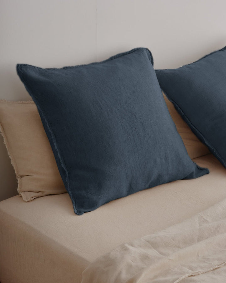 Flocca Euro Linen Pillowcase | Bateau - Suzie Anderson Home