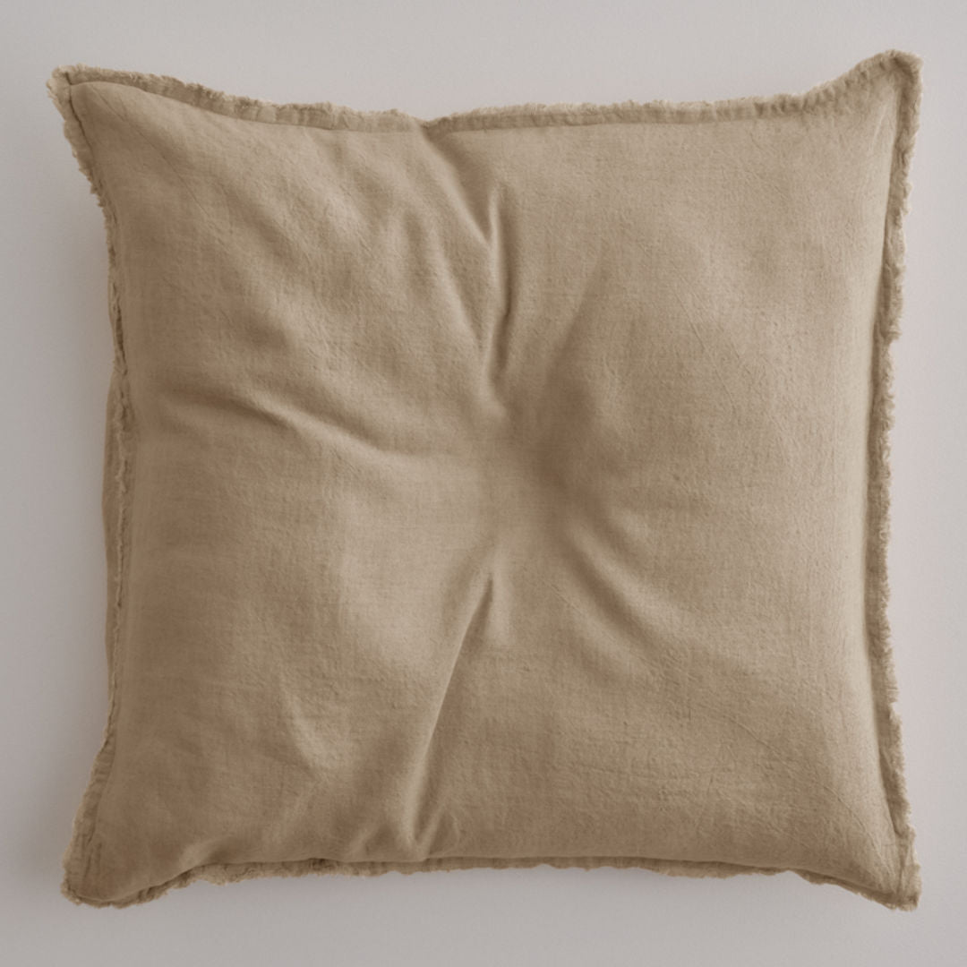 Flocca Euro Linen Pillowcase | Carmel - Suzie Anderson Home