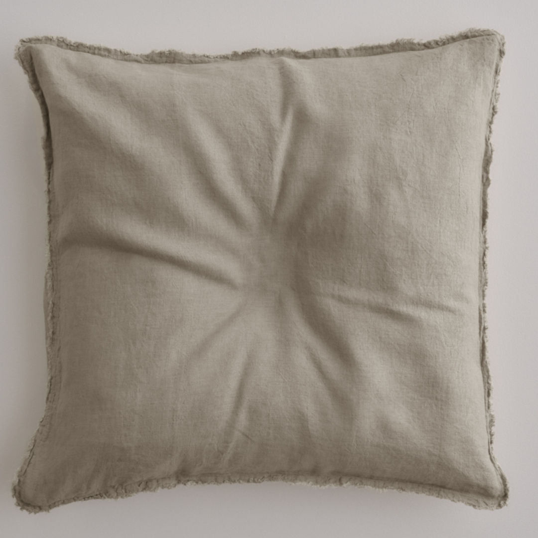 Flocca Euro Linen Pillowcase | Cep - Suzie Anderson Home
