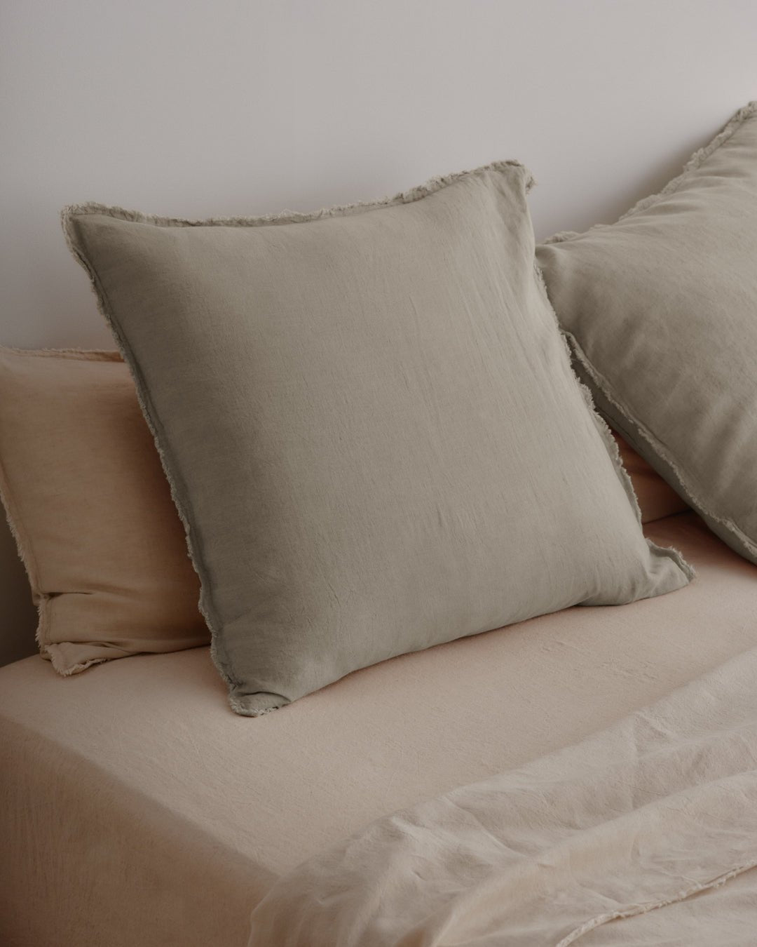 Flocca Euro Linen Pillowcase | Cep - Suzie Anderson Home