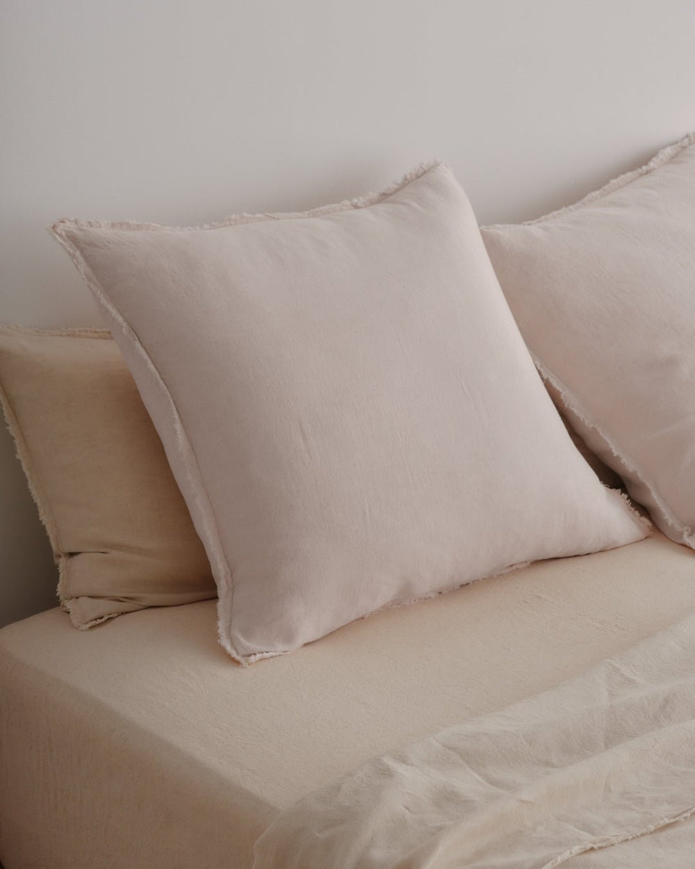 Flocca Euro Linen Pillowcase | Floss *NC - Suzie Anderson Home