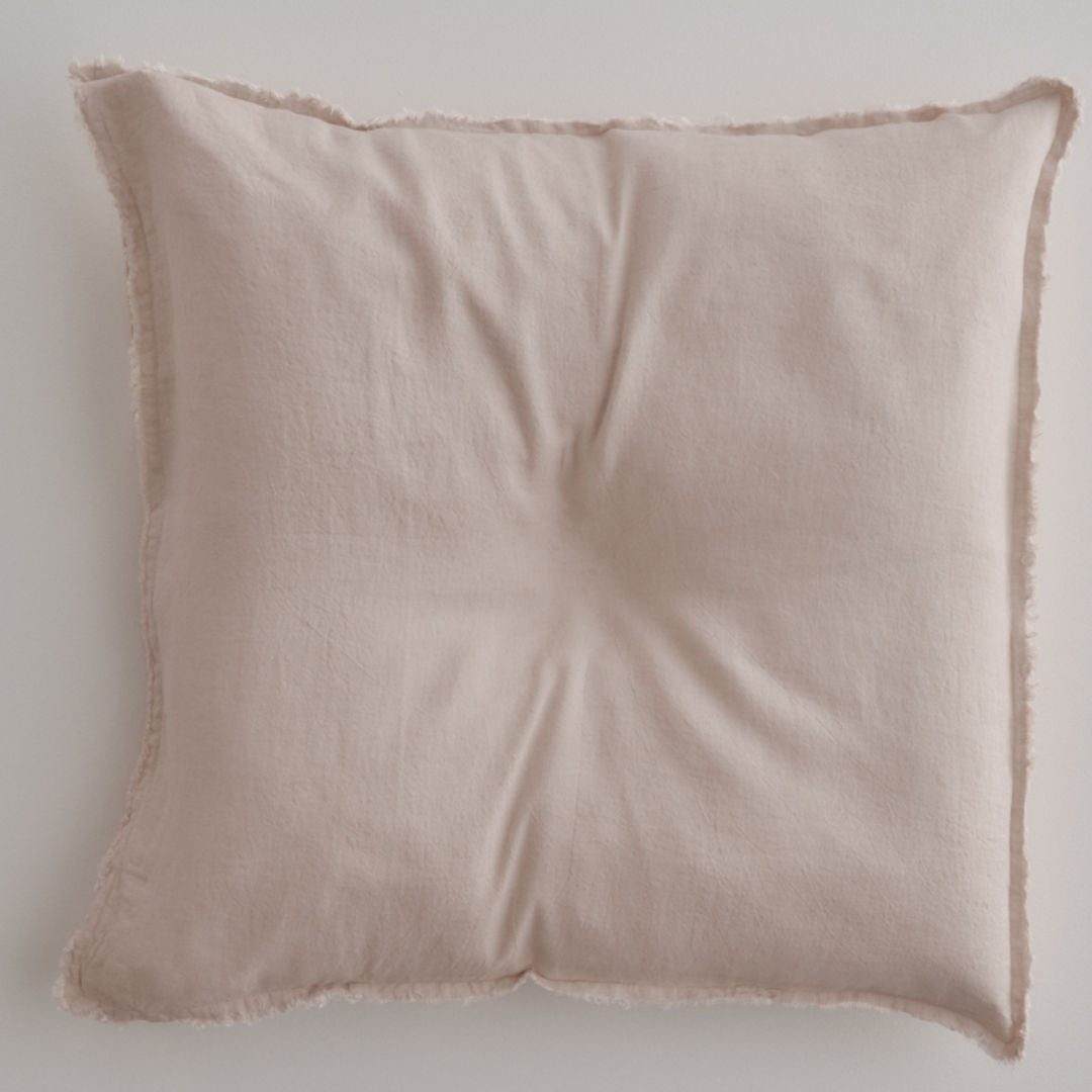 Flocca Euro Linen Pillowcase | Floss *NC - Suzie Anderson Home