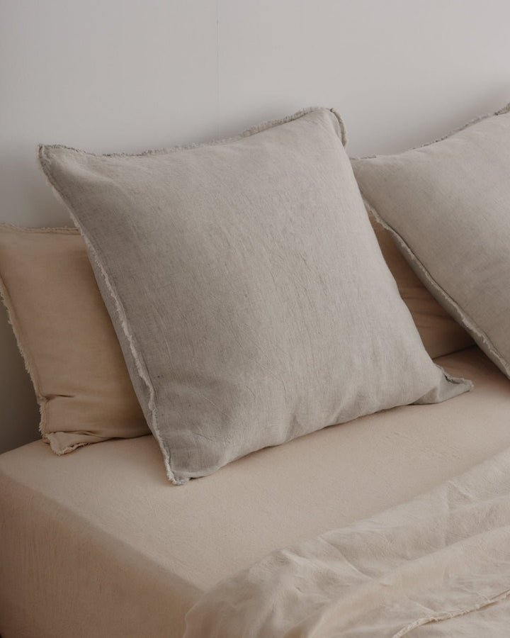 Flocca Euro Linen Pillowcase | Kali *NC - Suzie Anderson Home